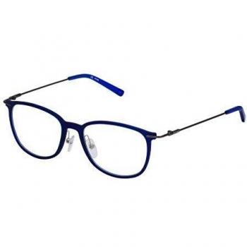 Sting VST161516QRM Gafas, Shiny Transp.Elettric Blue, 51/17/140 para Hombre