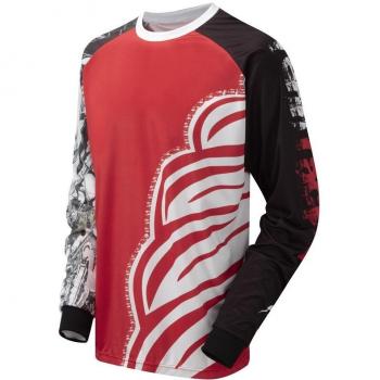 Mens Rage MTB/Downhill Jersey - Red - XL