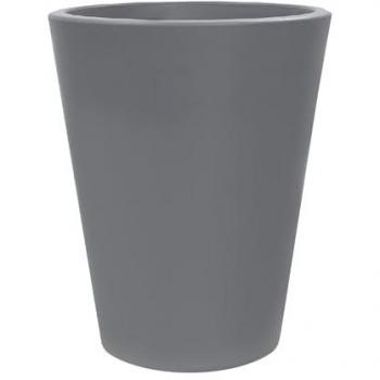 Wellhome Maceta Corsa 50 Blanco - Polietileno - Fácil Limpieza - Resistente a Impactos