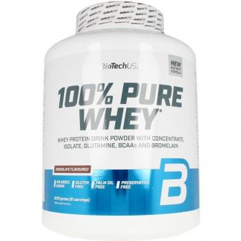 100% Pure Whey Protein Jar Biotech USA - Chocolate - 2.27kg