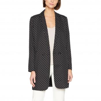 SELECTED FEMME Sfmillado LS Blazer H, Chaqueta de Traje para Mujer, Negro