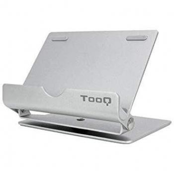 Soporte SOBREMESA para TELEFONO/Tablet hasta 10 Plata