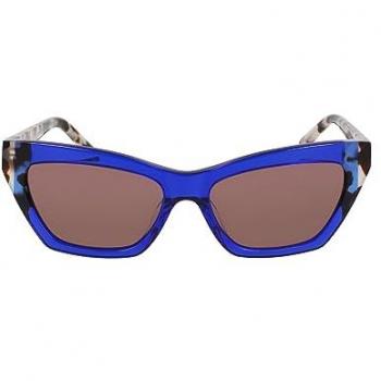 DKNY Women's Sunglasses DK547S Cobalt/Bone Tortoise Medium Blue CAT3