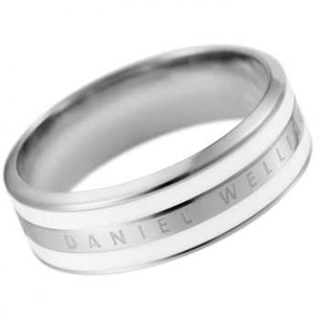 Anillo de Acero Inoxidable Satinado Blanco Daniel Wellington DW00400047