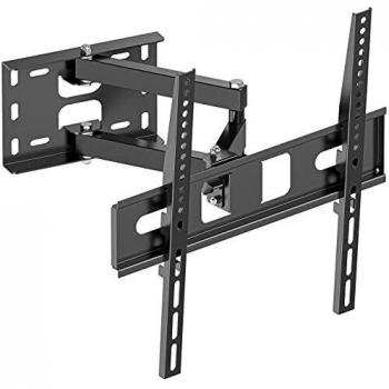 PUTORSEN Soporte de Pared TV Giratorio Inclinable para la Muchos 32-55 Pulgadas LED, LCD, OLED y Plasma Televisores de Pantalla Plana hasta 35kg, MAX. VESA 400x400mm
