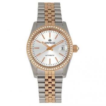 Empress Constance Women's Automatic Date Watch - Rose Gold Stainless Steel