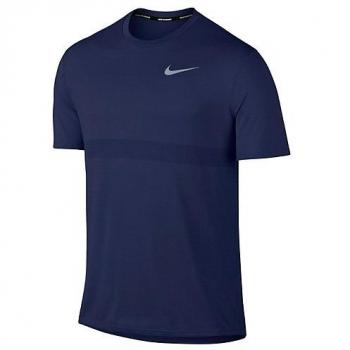 Nike – Zonal Cooling Relay Camiseta de running para hombre, BINARY BLUE/BLACK, extra-large
