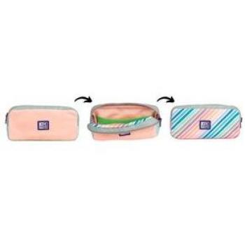 PORTATODO KANGOO REVERSIBLE COLOR BLOCK 20x11x5 Cms