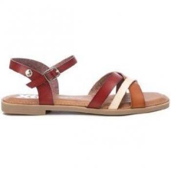 Sandalia de mujer Xti 142851 beige con hebilla
