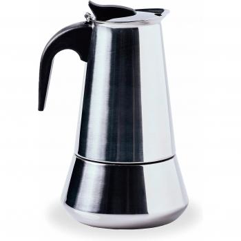 Cafetera Italiana Inox 18/10 4 Tazas Lacor