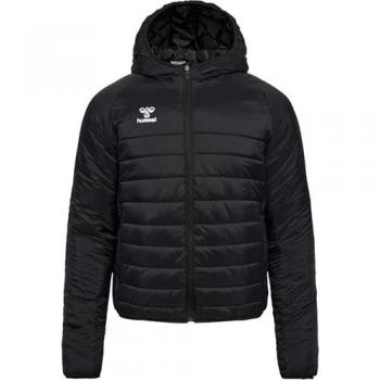 Hummel Hmlgo Quilted Hood Jacket Chaqueta con Cremallera, Negro, Extra-Large Mujeres