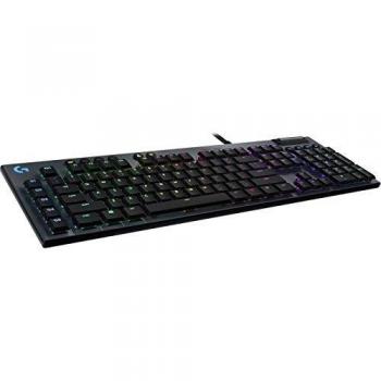 Teclado mecánico para juegos Logitech G G815 Lightsync RGB - Clicky Carbon