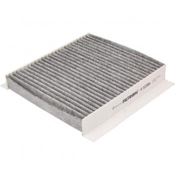 Filtro de habitáculo FILTRON K 1228A - Filtro de carbón activado, diseñado para eliminar partículas y olores del aire dentro del vehículo, compatible con diversas marcas y modelos de automóviles