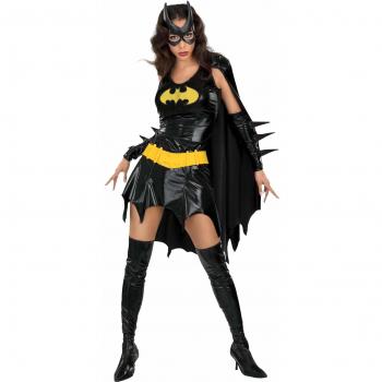 Disfraz de Batgirl para Mujer, Talla XS, Licencia Oficial, Color Negro y Amarillo