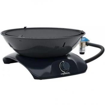 Campingaz Party Grill 400 CV, Hornillo a Gas Portátil, Barbacoa de Camping Compacta y Potente (2.4 kW), Operación con Cartucho de Gas CV 470 Plus
