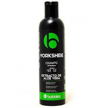 Bubbles Champú para perros con aloe vera para Yorkshire Terrier