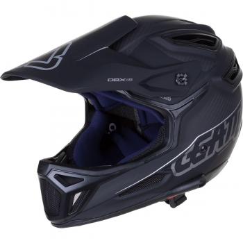 Leatt DBX 6.0 V23 Casco Mixta, Color Carbone/Noir, tamaño 57-58 cm