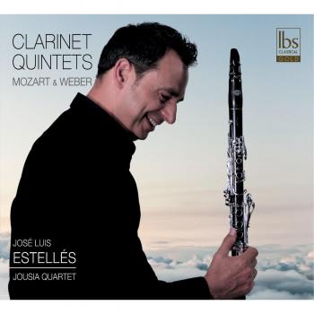 QUINTETOS CON CLARINETE: Mozart y Weber / Estellés - Jousia Quartet José Luis Estellés