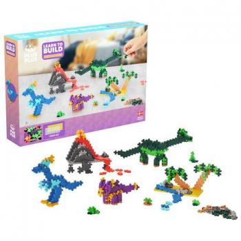 Plus Plus Dinosaurios - Juego Learn to Build