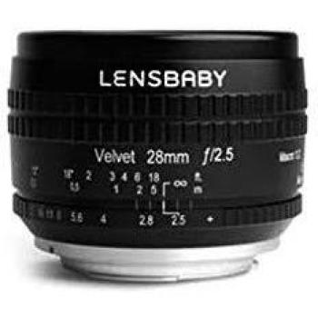Objetivo Lensbaby Velvet 28mm para Fuji X - Enfoque Suave y Sedoso