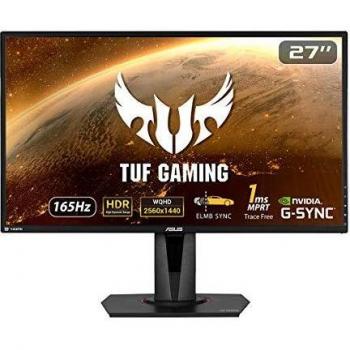 Monitor para juegos ASUS TUF Gaming VG27AQ HDR, WQHD de 27 pulgadas (2560 x 1440), IPS, 155 Hz*, sincronización