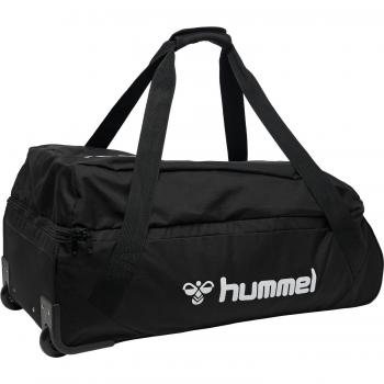 Hummel Core Trolley Sports Bag - 65L Capacity, Unisex, Black, Size M