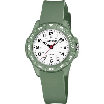Reloj Calypso Junior Collection K5821/2 Infantil Caja de Caucho Blanco Multicolor
