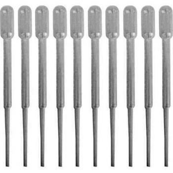 50pcs Transferencia De 2 Ml Graduo Pipetas Graduadas Gotero De Plastico De 1 Ml