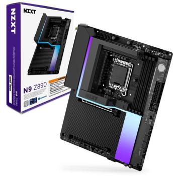 Placa Base ATX NZXT N9 Z890 (LGA 1851, Intel Z890, DDR5, Wi-Fi 7, HDMI, Thunderbolt 4) Negra