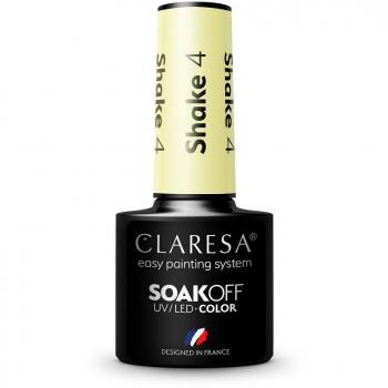 CLARESA Soak Off UV/LED Gel in Banana Shake 4.5ml