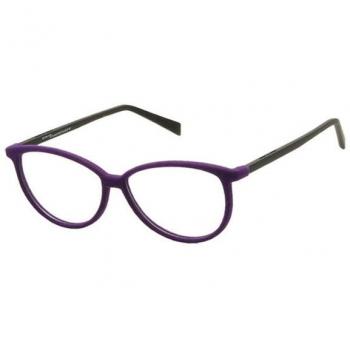 Italia Independent II 5570V 017.000 Men's Eyeglasses Black Size 53 - Blue Light Block Available (Frame Only)