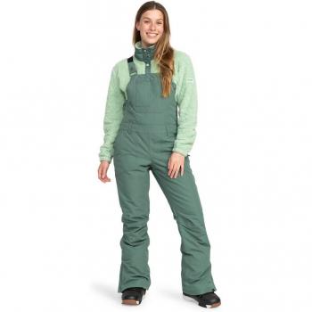 Roxy - Pantalón de esquí de mujer Rideout Roxy con tirantes, impermeable, transpirable, aislamiento térmico y ajuste cómodo