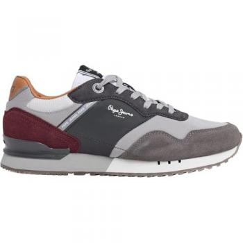 Zapatillas Bajas Pepe Jeans para Hombre – Deportiva Casual Multicolor – Sneaker con Cierre de Cordones – Estilo Casual – Combinables – Alta Calidad y Comodidad – Modelo PMS40018-975