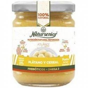 Natursenior Postre Platano y Cereal 195g