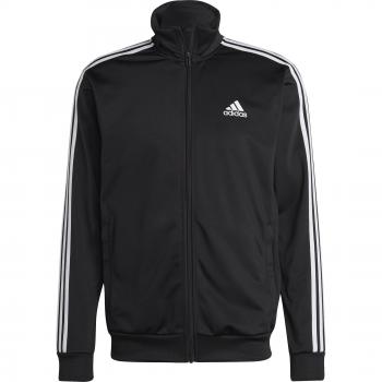 Adidas Basic 3-Stripes Knitted Tracksuit for Men - Black - XL