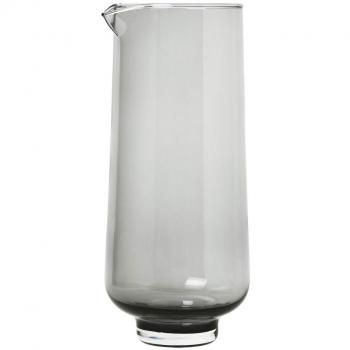 Blomus - Jarra de agua, vidrio, gris, 1,1 L
