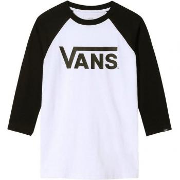 Vans Classic Raglan Camiseta, Blanco