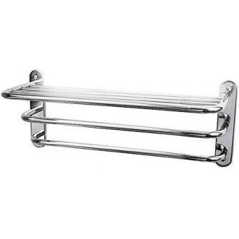 Nuie Hudson Reed LA380 Old London - Toallero de pared con 3 niveles, 260 mm x 612 mm x 247 mm, cromado
