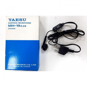 Microauricular Yaesu MH-19 2AB de Alta Calidad - Conexión de 2 Pines
