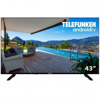 Televisor Smart TV 43 Telefunken 43DTUA523 LED UHD 4K HDR con Android TV