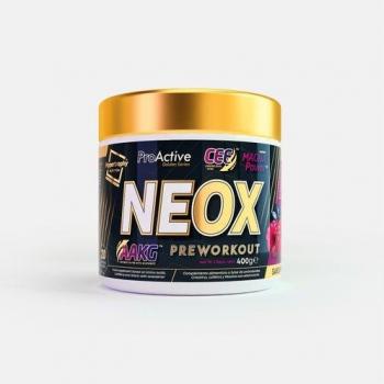 Neox Pre Workout Fruit Punch 400g - Fórmula avanzada para mejorar el rendimiento físico