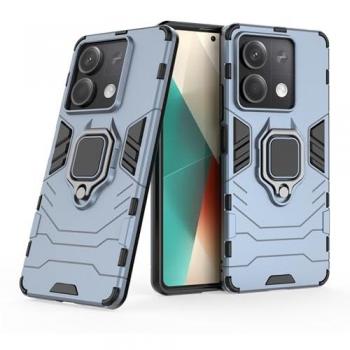 Funda Magnética Antigolpes Rígida con Anillo para Xiaomi Redmi Note 13 5G - Azul Marino