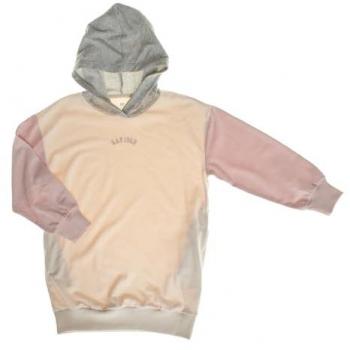 Vestido Sudadera con Capucha para Niñas de Algodón - Modelo 815151