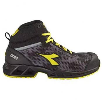 Bota de Seguridad Diadora Shark S3 SRC ESD Negra/Grey Talla 40