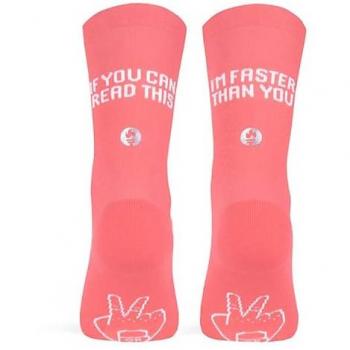 Calcetines Pacific & Co Faster Rosa Unisex 37-41 Tricotado Coral