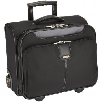 Targus Roller Transit TBR016EU - Maletín con ruedas para portátil de 16, color negro/gris
