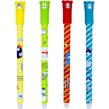 M&G Bolígrafo gel borrable iErase Artic Adventure 0,5mm Azul