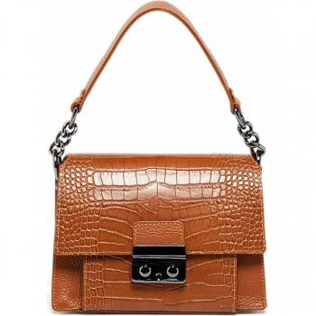 Bolso Mujer Victor & Hugo VH219PINIAU006 Marrón 21 x 16 x 9 cm
