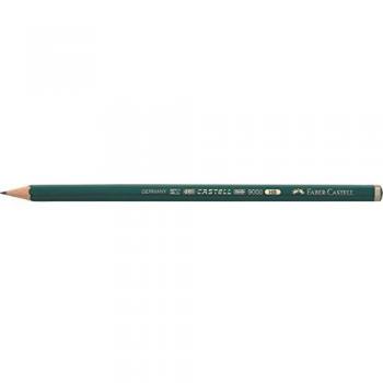 Faber-Castell 119001 - Caja con 12 lápices de grafito Castell 9000 B