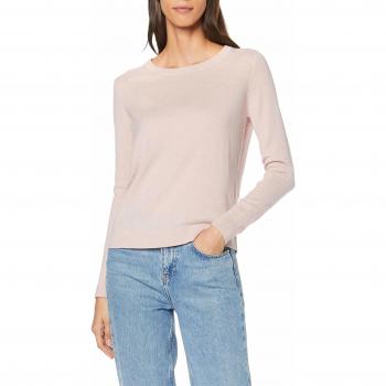 SELECTED FEMME Slfaya LS Knit Cashmere O-Neck Noos suéter, Rosa